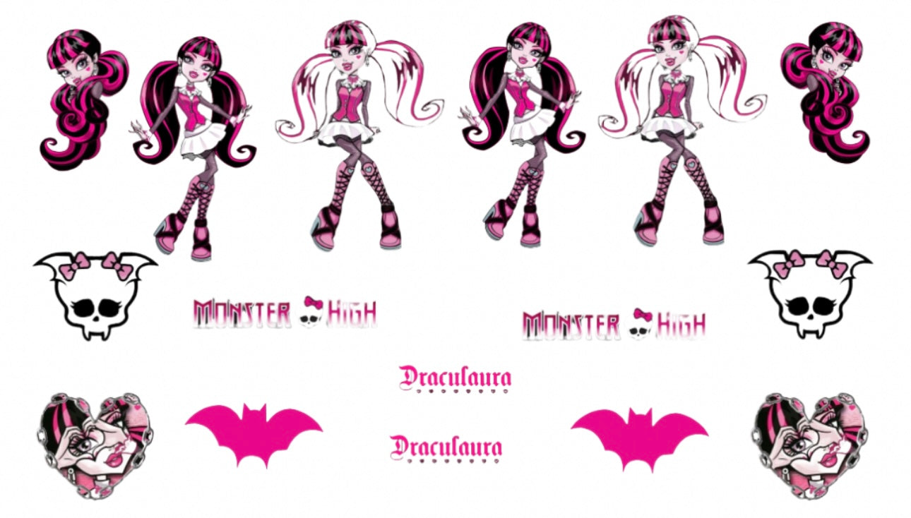 Draculaura Sheet