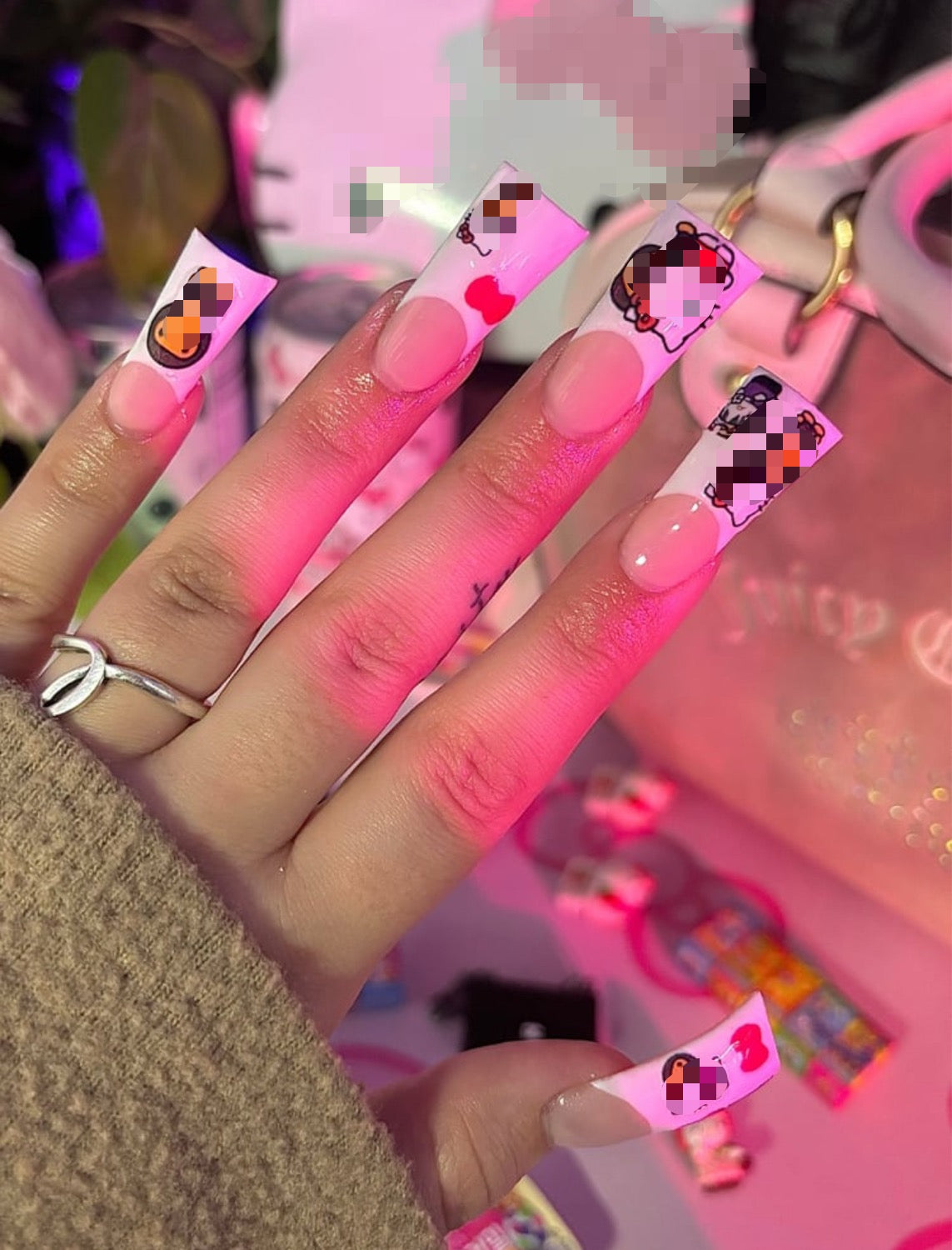 Money x Kitty Stickers